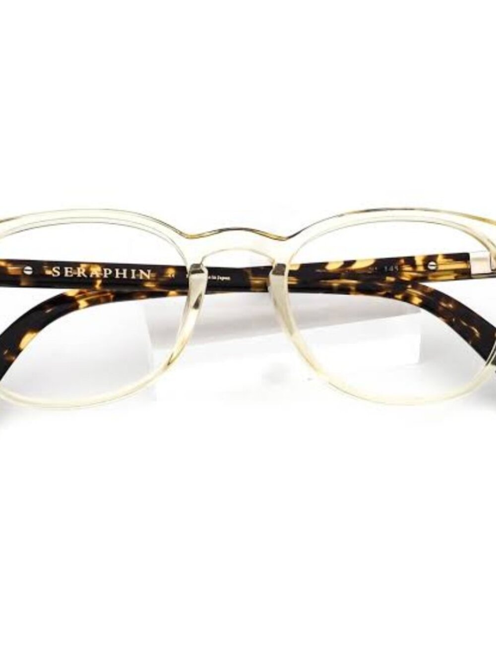Seraphin Eyeglasses Bennett/8903 Antique Crystal/Tortoise 50[]20 145 Handmade